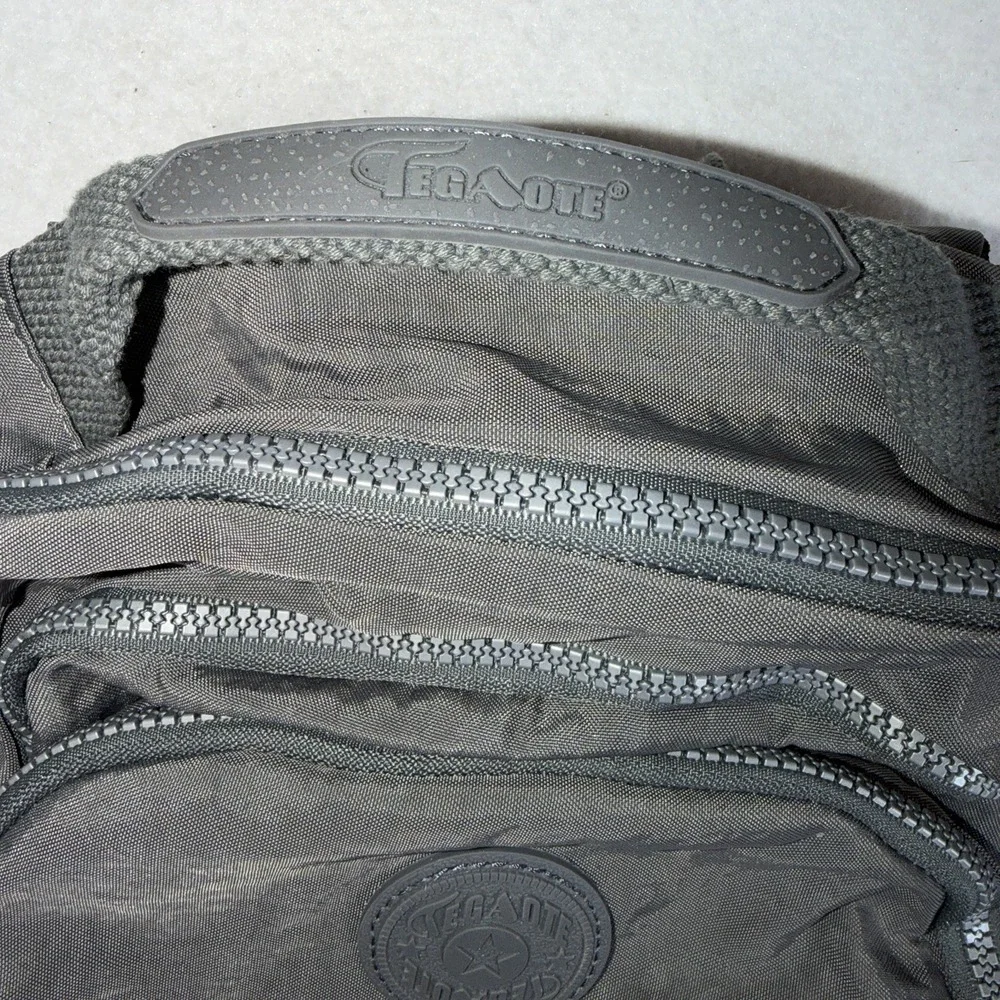 Tegaote Gray Backpack Large Multi Pocket Travel‎ School Bag